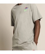 NSW Club Essential T-Shirt in Grey Heather Size Large - $530.03 MXN