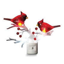 Two Cardinals on a Branch Night Light - £23.44 GBP