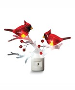 Two Cardinals on a Branch Night Light - $44.92 CAD