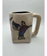 Hand Crafted Hummingbird Coffee Mug Design By Mura NB4 - $301.06 MXN