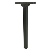 Gibraltar Mailboxes Patriot 46.9 in. Powder Coated Black Polymer Mailbox... - $97.17 CAD