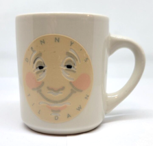 Vintage DENNY&#39;S Coffee Cup Mug TILL DAWN Smiling Moon Face - $11.99