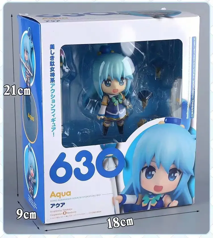 10CM KonoSuba God&#39;s Blessing on this Wonderful world! Aqua 630 Anime Action - £34.06 GBP+