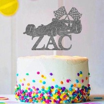 RACECAR Cake Topper || Birthday Cake Topper || Customize Cake Topper - £6.27 GBP