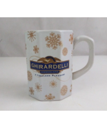 Houston Foods Ghirardelli Chocolate With Golden Snowflakes Design 4&quot; Cof... - $221.04 MXN