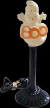Blow Mold Atico Ghost Boo Light Plastic Halloween Candle Decoration - 12... - $651.81 MXN