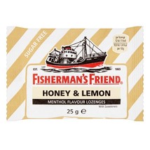 Fisherman&#39;s Friend honey &amp; lemon Menthol Sugar Free Lozenges 25g - $5.37