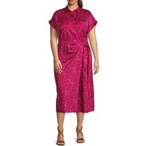 Ralph Lauren Geo Ikat Print Satin Shantung Wrap Dress size 16 | NEW $225 - $70.00