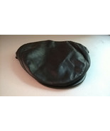 DOBBS FIFTH AVENUE NY CAMBRIDGE BLACK LAMBSKIN CABBY FLAT IVY RAIN CAP -... - $101.53 CAD