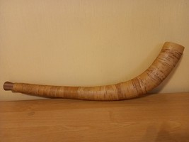 Hutsul Musical Horn Ukrainian Bugle National Wind Instrument Wood 70cm/2... - $281.29