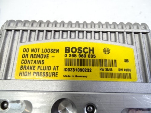 03 Mercedes R230 SL55 ABS pump, anti lock brake SBC, 0054319712 Item image 4