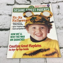 Vintage Sesame Street Parents Magazine October 1998 Halloween - £15.56 GBP