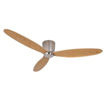 Lucci Air 21051901 52 in. Airfusion Radar DC Fan, Brushed Chrome &amp; Teak - £395.74 GBP