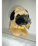 Build a Bear Pug Plush 15 Inch 2013 Bearemy&#39;s Kennel Pals Red Collar Tan... - £21.63 GBP