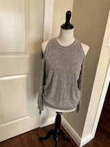 NWOT ZSUPPLY Gray Long Sleeve Sweater SZ M - $1,088.76 MXN