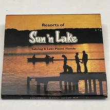 Front Strike Matchbook  Resorts Of Sun ‘n Lake  Sebring &amp; Lake Placid, FL  gmg - £9.70 GBP