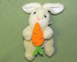 1981 FAIRVIEW EASTER BUNNY PLUSH 10&quot; VINTAGE STUFFED ANIMAL with RIBBON ... - $13.50