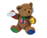 VINTAGE EDEN MUSICAL BROWN TEDDY BEAR STUFFED ANIMAL PLUSH TOY WORKS NEW... - £67.57 GBP