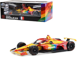 Dallara IndyCar #28 Romain Grosjean &quot;DHL Delivered with Pride&quot; Andretti Autospor - £73.77 GBP