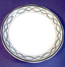 Wedgwood Royal Garland Tea Saucer 5.75&quot; Leaf Border English Bone China New - $12.77