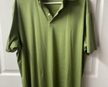 Daniel Cremieux Men&#39;s XL Green  Signature Collection Golf Polo Shirt Cotton - $13.74