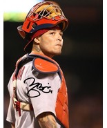 YADIER MOLINA SIGNED PHOTO 8X10 AUTOGRAPHED ST. LOUIS CARDINALS - £15.72 GBP