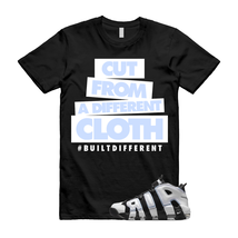 CLOTH T Shirt to match N Air More Uptempo 96 Cobalt Bliss Black White MultiColor - £23.91 GBP+