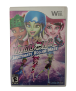 Wii Monster High Ghoul Spirit Skultimate Roller Maze - $208.80 MXN