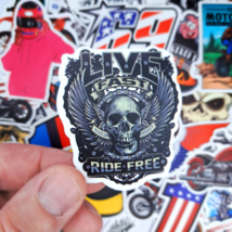 Torbike stickers biker stickers pack luggage and travel stickers chopper bike decals 5  thumb200