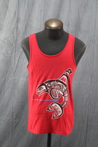 Vintage Tank Top - Haida Killer Whale Graphic - Men&#39;s Medium  - $49.00