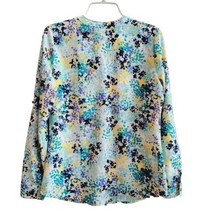 LAURA SCOTT Floral Button Up Shirt Women Size Small Multicolor - £10.95 GBP