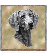 54x54 WEIMARANER Dog Tapestry Afghan Throw Blanket - £43.63 GBP