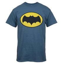 Batman Adam West Logo T-Shirt Grey - £23.11 GBP+