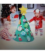 3D Felt Christmas Tree, Outgeek 2.3Ft DIY Xmas Tree with 3d - $12.20 CAD