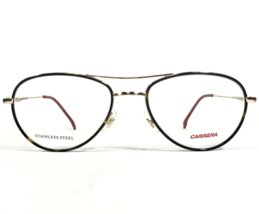Carrera Eyeglasses Frames 169/V 06J Tortoise Gold Round Full Wire Rim 54-18-140 - $60.56
