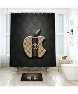 Gucci 016 Shower Curtain Bath Mat Bathroom Waterproof Decorative Bathtub - £18.07 GBP+