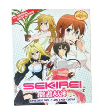 Anime DVD Sekirei Complete Tv Series Vol.1-25 End +2ova [Uncut] English Dubbed - £25.48 GBP