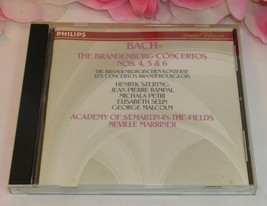 Bach The Brandenburg Concertos Nos. 4, 5 &amp; 6 8 tracks 1990 Phillips Production - £8.99 GBP