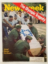 VTG Newsweek Magazine September 18 1972 Israel Buries Its Dead Olympic Tragedy - £14.86 GBP