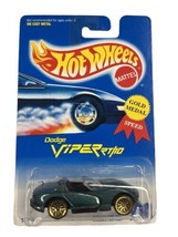 1991 Dodge Viper RT10 Hot Wheels #210 Green Gold 13585 - $4.99