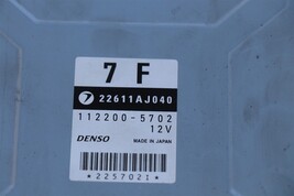 Subaru ECM ECU Engine Control Module 22611AJ040, 112200-5702 image 5