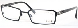 OGI Evolution 5219 1182 Nero / Litri Grigio Occhiali da Sole Titanio 52-19-140mm - $81.02