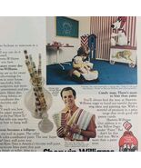 1972 Sherwin Williams Candy Stripe Wallpaper Advertisement Home Decor DW... - $550.13 MXN