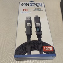 4 in 1 Multi-USB Charging Cable - MAX 240W Fast Charging/With USB A+ Typ... - $6.86