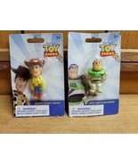 Set of 2 Disney Pixar Toy Story 4 Eraser Woody &amp; Buzz Lightyear School E... - $18.13 CAD