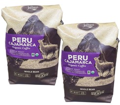 2 Packs  Joffrey’s Organic Peru Coffee 2 Lb each - $46.66
