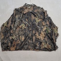 Mossy Oak 3D Camo Hunting Shirt Jacket Size M/L Long Sleeve Ghillie Sportex - £25.71 GBP