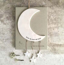 Porcelain Mobile - Moon - $357.01 MXN