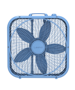 Lasko Cool 20&quot; 3-Speed, Energy Efficient Box Fan, Purple, Black, Blue, W... - $44.99