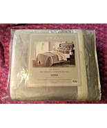 Macy’s De Moocci Victoria 3pc Soft Sherpa Comforter set full queen gray New - £73.14 GBP